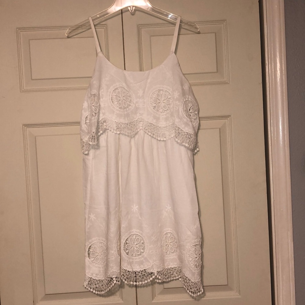 White Lace Dress